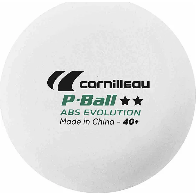 Мягкие для настольного тенниса Cornilleau P-BALLS 2** 6 шт, белые