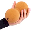 Мяч массажный пробковый двойной для МФР и самомассажа Duoball BLOOM LB7128 ø7,7см cветло-коричневый (Светло-коричневый)