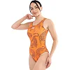 Купальник женский слитный MADWAVE Flex K3 M015406 (Оранжевый)