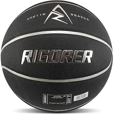 Баскетбольный мяч RIGORER Z123320110-7 (Черный-серебряный)