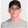 Кепка K NK DF CLUB CAP US CB MTSWSH черный (для детей) 1SIZE