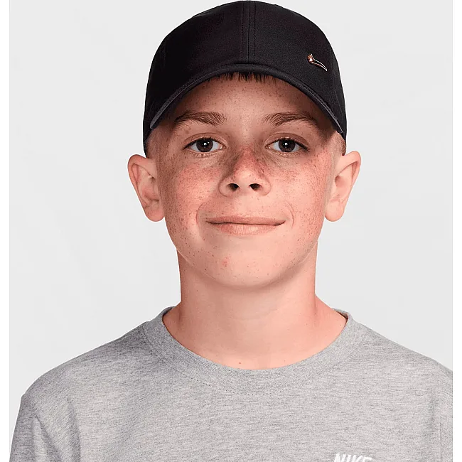 Кепка K NK DF CLUB CAP US CB MTSWSH черный (для детей) 1SIZE