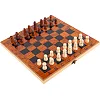 Шахматы шашки нарды 3 в 1 набор настольных игр деревянные SP-SPORT G24 размер 24см x 24см