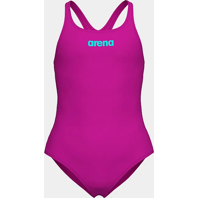 Купальник закрытый для девочек Arena TEAM SWIMSUIT SWIM PRO SOLID розовый (для детей)
