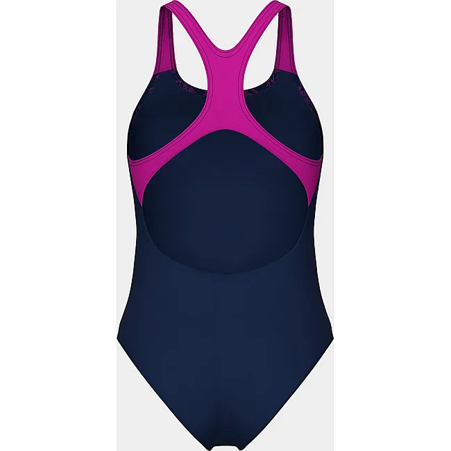 Купальник закрытый для женщин Arena KIKKO SWIMSUIT SWIM PRO BACK синий, розовый (для женщин)