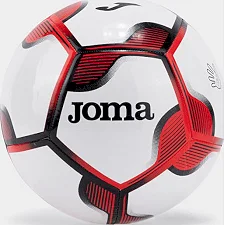 Футбольний м'яч Joma CHALLENGE IV білий, червоний 5