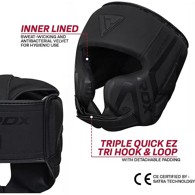 Шолом RDX HEAD GUNDER ARMOURRD T15 чорний