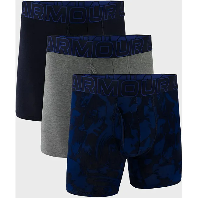 Труси чоловічі M UNDER ARMOUR Perf Cotton Nov 6in синій