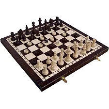 Шахматы MADON Набор №4: шахматы, шашки, нарды 41х41см артMD141