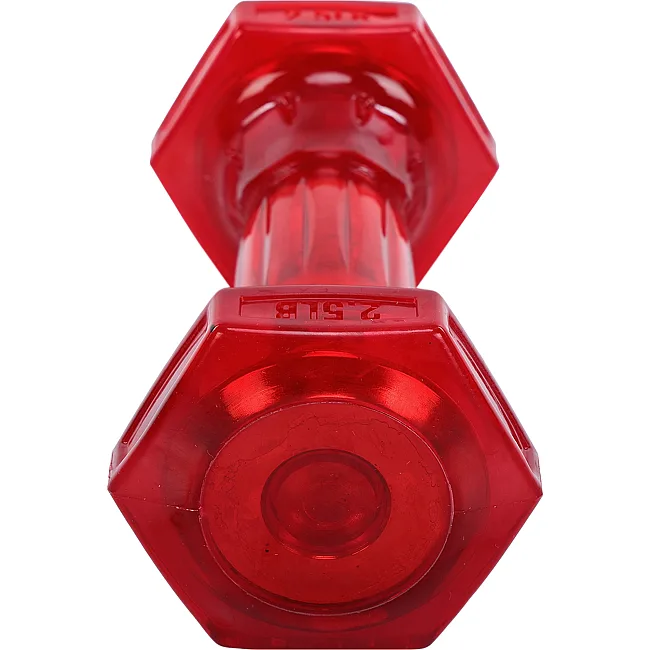 Гантель для фитнеса с TPU покрытием ZELART
 Jelly Urethane Coated Dumbbells TA-2946-2_5LB 1шт 1,13кг (Красный)