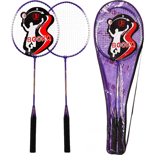 Ракетки для бадминтона в чехле BOOKA 712