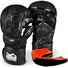 Перчатки для ММА Phantom Muay Thai Black (капа в подарок)
