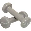 Гантели для фитнеса виниловые ZELART Beauty TA-5225-0_5 2шт 0,5кг (Серый)