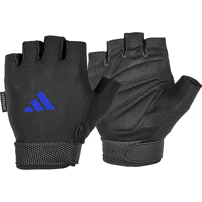 Рукавички для тренінгу Adidas Essential Adjustable Gloves чорний, синій L