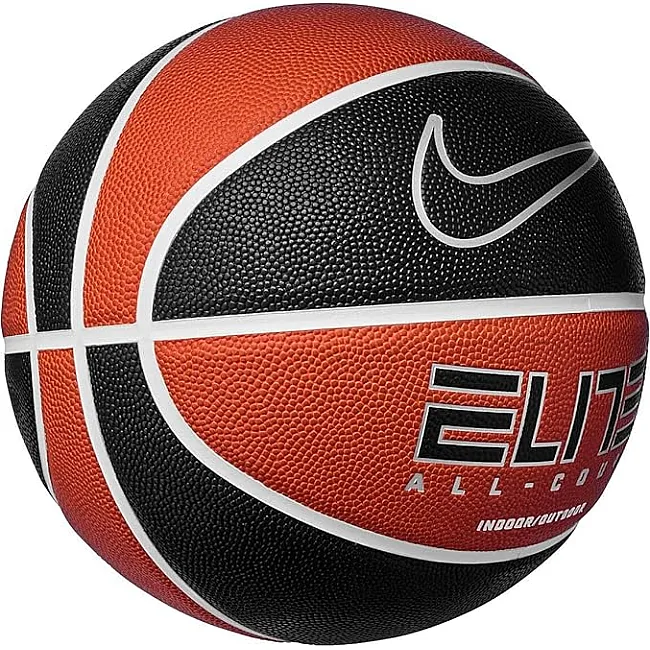 Мяч баскетбольный Nike ELITE ALL COURT 8P 2.0 DEFLATED оранжевый, черный 7