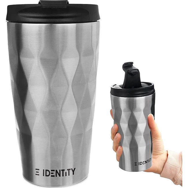Термокружка IDENTITY 430 мл серая