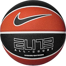 М'яч баскетбольний Nike ELITE ALL COURT 8P 2.0 DEFLATED помаранчевий, чорний 7