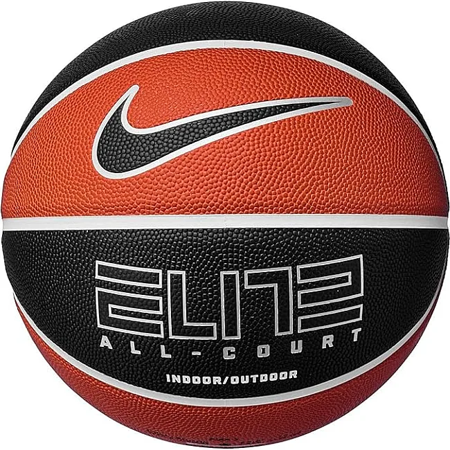 Мяч баскетбольный Nike ELITE ALL COURT 8P 2.0 DEFLATED оранжевый, черный 7