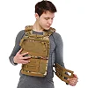 Плитоноска жилет тактический с системой быстрого сброса TACTICAL VEST ZELART
 TA-0900 10кг (Камуфляж Multicam)
