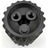 Ролик для фитнеса Adidas Foam Roller 44 x 12,8 x 12,8 см