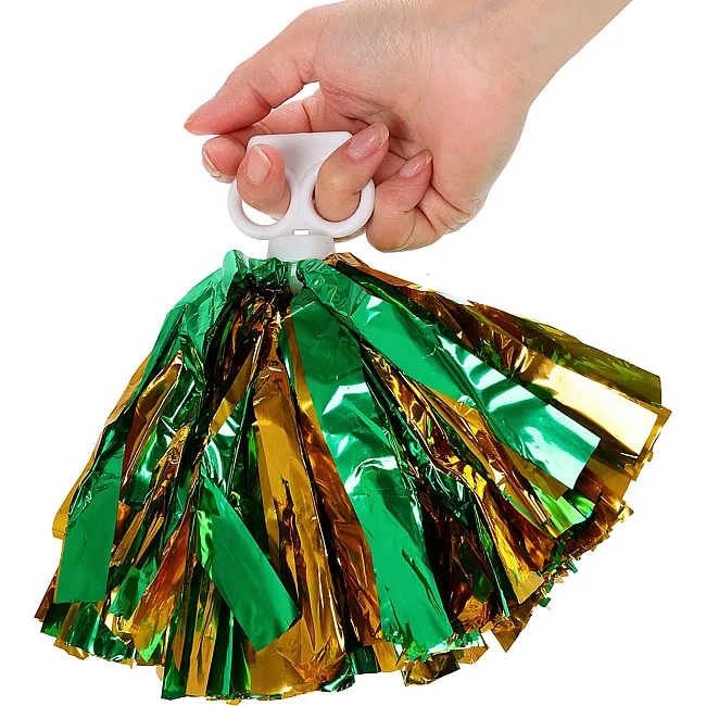 Помпони кулясті Кулі круглі блискучі
 SP-SPORT
 Pom-Poms C-0839 2шт (Синьо-срібний)
