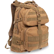 Штурмовой тактический рюкзак трехдневный SILVER KNIGHT TY-046 44х32х21см 30л (Хаки)