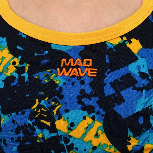 Купальник для дітей злитий MADWAVE CRSBACK Junior PBT A3 M140307 8-15 років