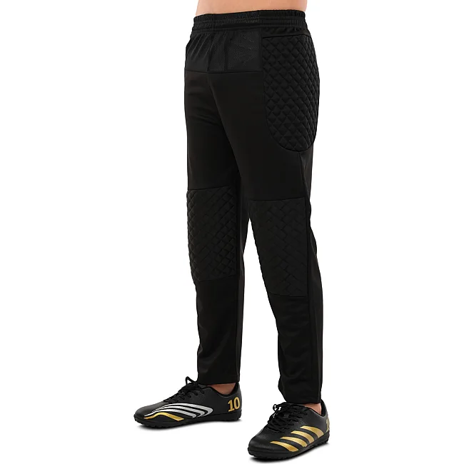 Штаны вратарские детские SP-SPORT CO-5995 XXS-M (Черный)
