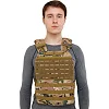 Плитоноска жилет тактический с системой быстрого сброса TACTICAL VEST ZELART
 TA-0900 10кг (Камуфляж Multicam)
