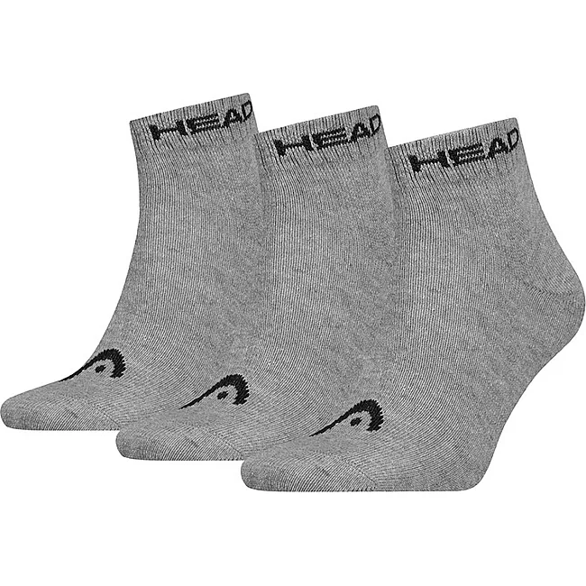 Шкарпетки Head ELEMENTS ALL SPORTS QUARTER 3P сірий