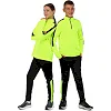 Спортивный костюм детский лонгслив на молнии и брюки LIDONG LD-2002T 26-32 (Салатовый-черный)