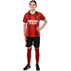 Футбольна форма дитяча із символікою клубу AC MILAN домашня 2024 SP-PLANETA CO-6263 6-14 років