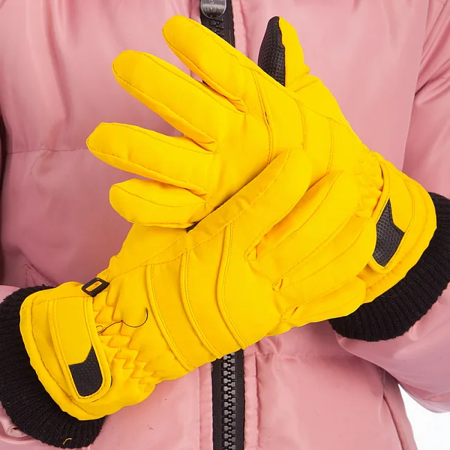 Перчатки лыжные детские зимние SP-SPORT C-915 (Красный)
