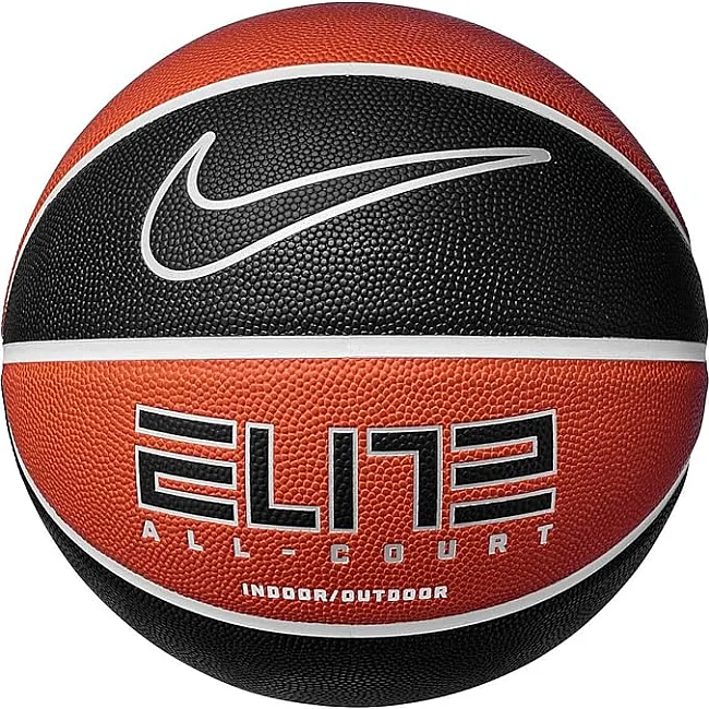 Мяч баскетбольный Nike ELITE ALL COURT 8P 2.0 DEFLATED оранжевый, черный 7