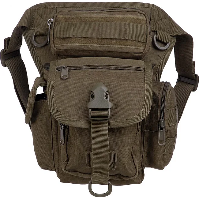 Тактическая сумка
 на бедро SILVER KNIGHT TY-278
 28х25х11см 7л (Черный)