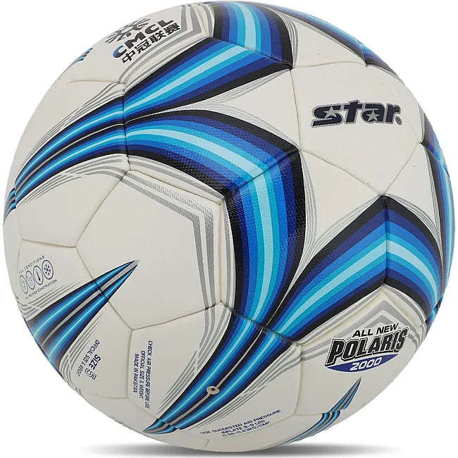 Футбольный мяч SELECT
AR ALL NEW POLARIS 2000 FIFA SB225FTB №5 PU (Белый-синий)