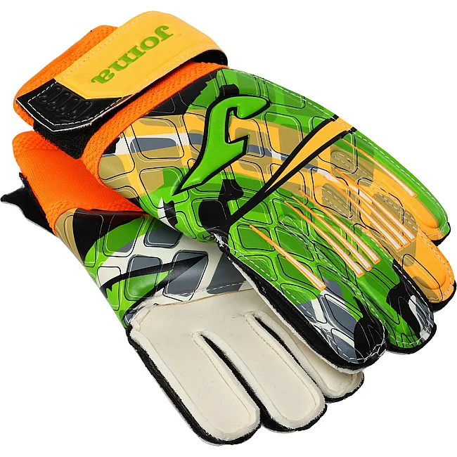 Детские вратарские перчатки
 JOMA

 CALCIO 23 401272-054 (Оранжевый-салатовый)