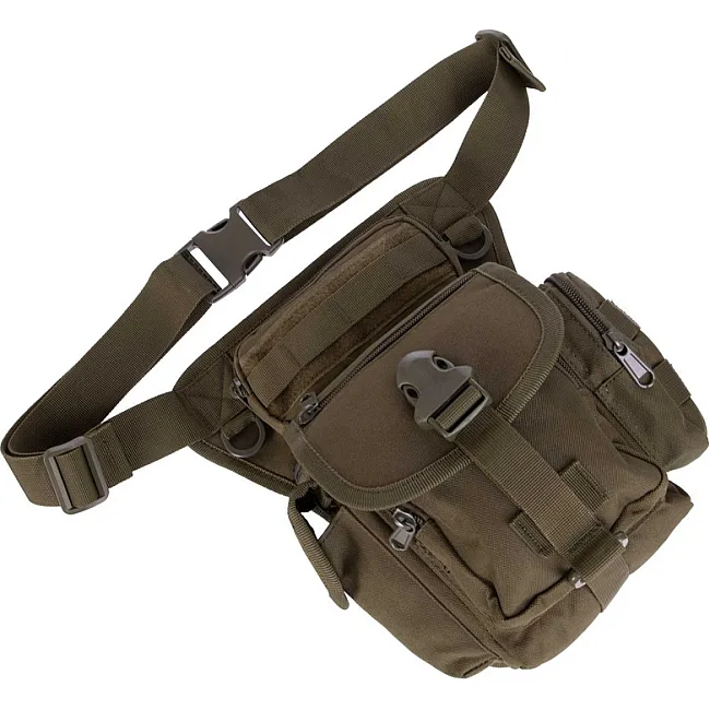 Тактическая сумка
 на бедро SILVER KNIGHT TY-278
 28х25х11см 7л (Черный)