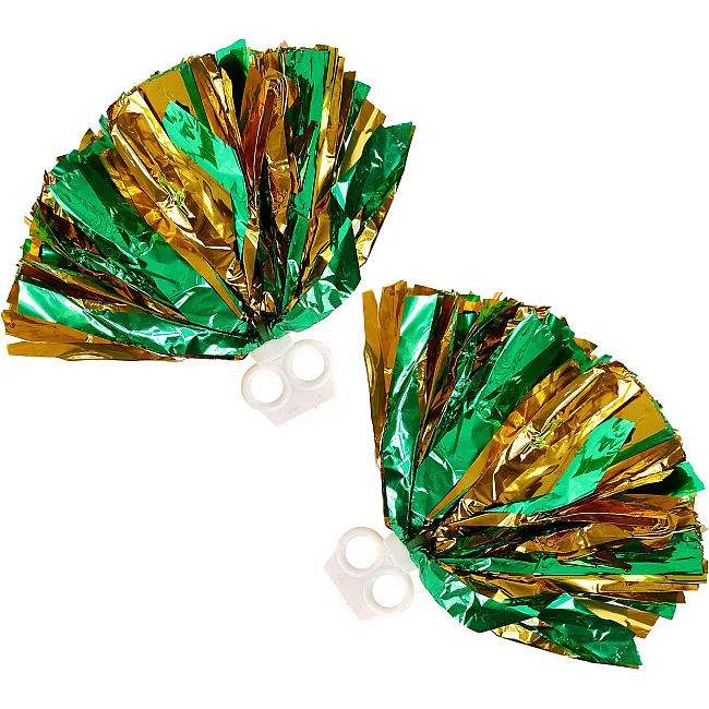 Помпони кулясті Кулі круглі блискучі
 SP-SPORT
 Pom-Poms C-0839 2шт (Синьо-срібний)