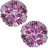 Помпони кулясті Кулі круглі блискучі
 SP-SPORT
 Pom-Poms C-0839 2шт (Синьо-срібний)