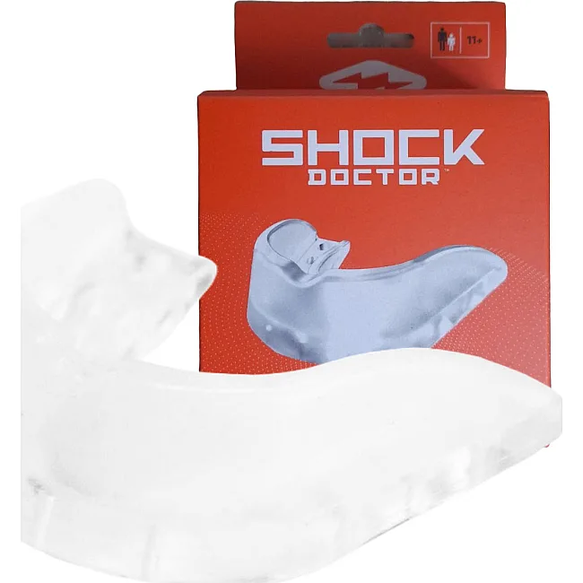 Капа для бокса Shock Doctor EZ Gard 1.0 взрослая (возраст 11+) Clear (art. 3000-CLR-AD)