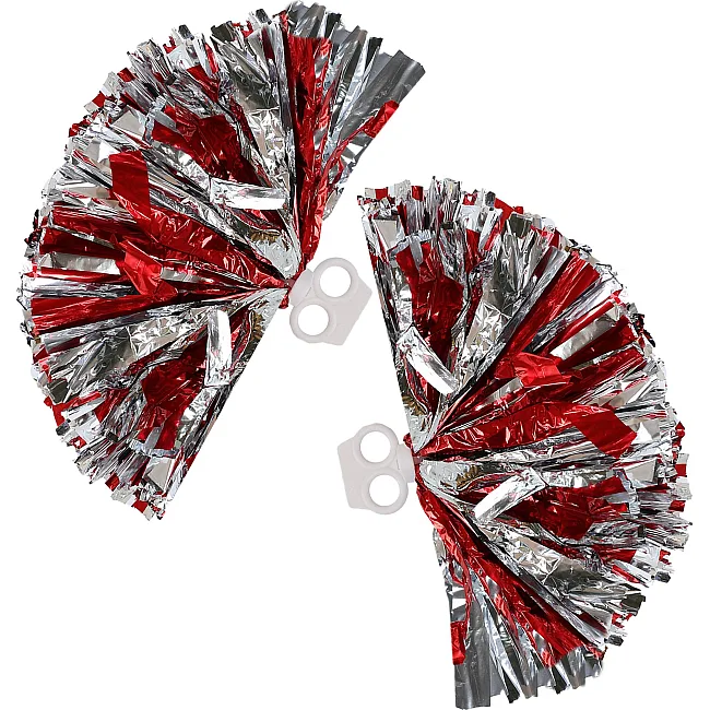 Помпони кулясті Кулі круглі блискучі
 SP-SPORT
 Pom-Poms C-0839 2шт (Синьо-срібний)