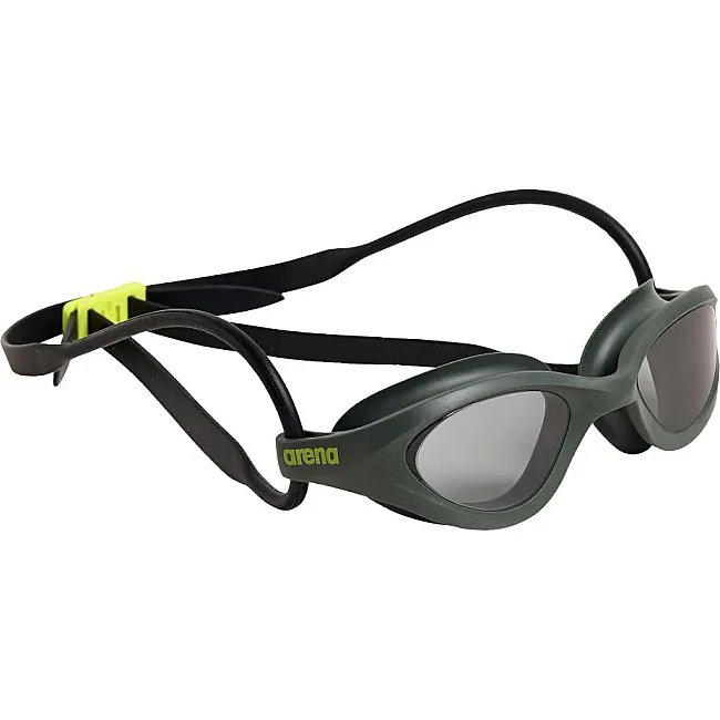 Очки для плавания Arena 365 GOGGLES черный, салатовый