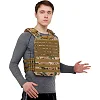 Плитоноска жилет тактический с системой быстрого сброса TACTICAL VEST ZELART TA-0900 10кг (Камуфляж Multicam)