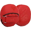 Лапа боксерская изогнутая тренировочная кожа FISTRAGE VL-4151 23х19х9см 2штуки (Красный)