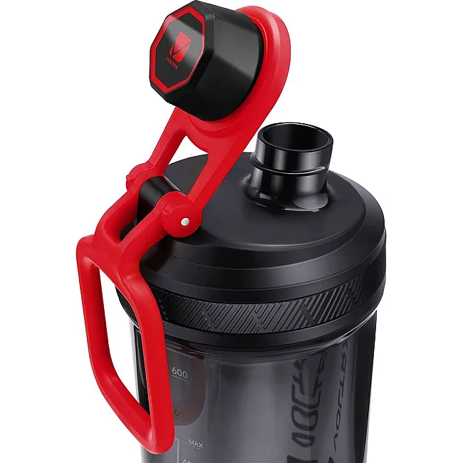 Шейкер спортивный электрический Voltrx Gallium 700 мл. Tritan Red