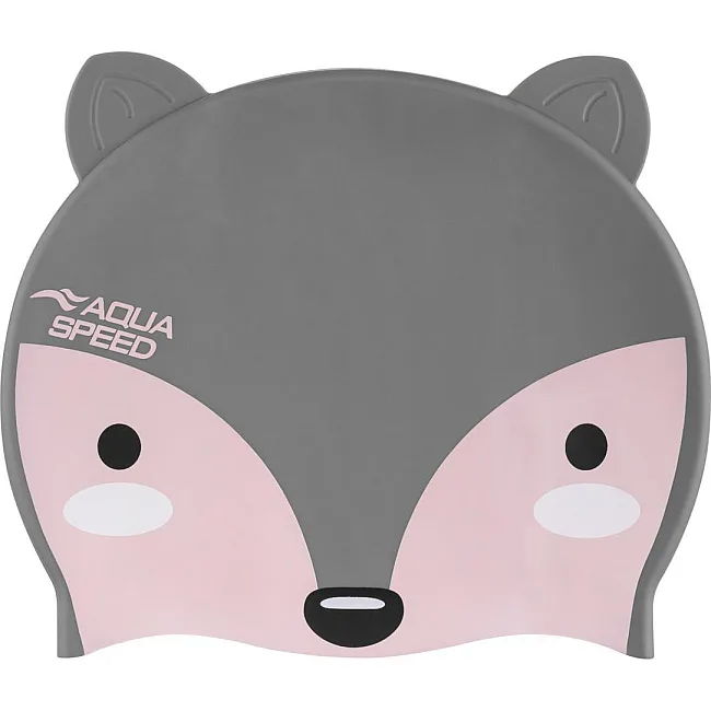 Шапочка для плавання дитяча Aqua Speed ZOO FOX 9814 лисиця,