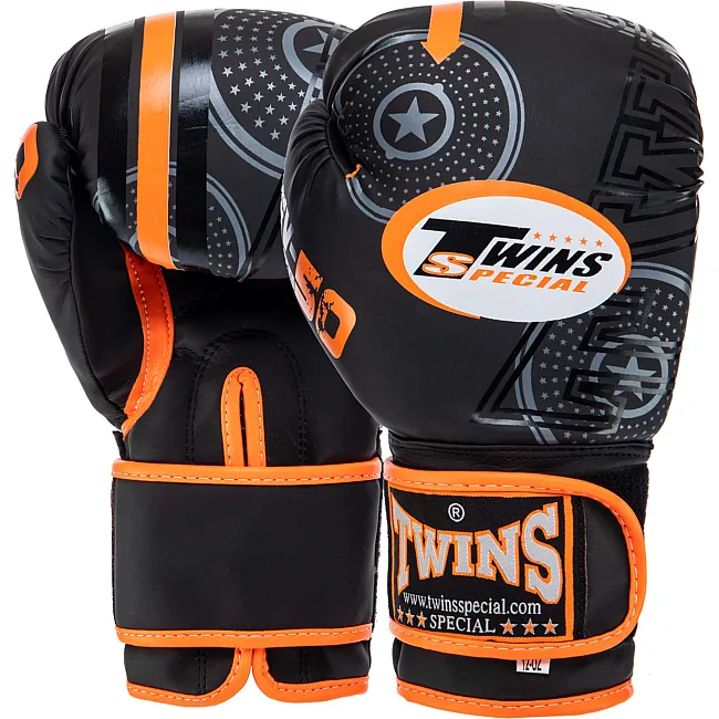 Перчатки для бокса TWINS TW50 MATE (Оранжевый)