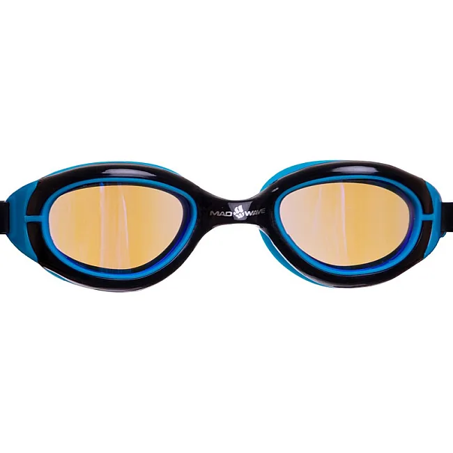 Очки для плавания юниорские MADWAVE
 SUN BLOKER JUNIOR M04130 см
2 (Черный-синий)