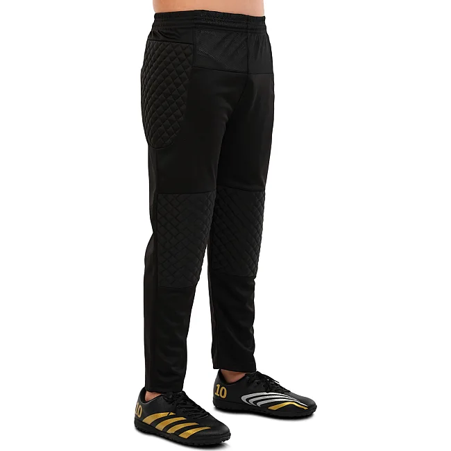 Штаны вратарские детские SP-SPORT CO-5995 XXS-M (Черный)